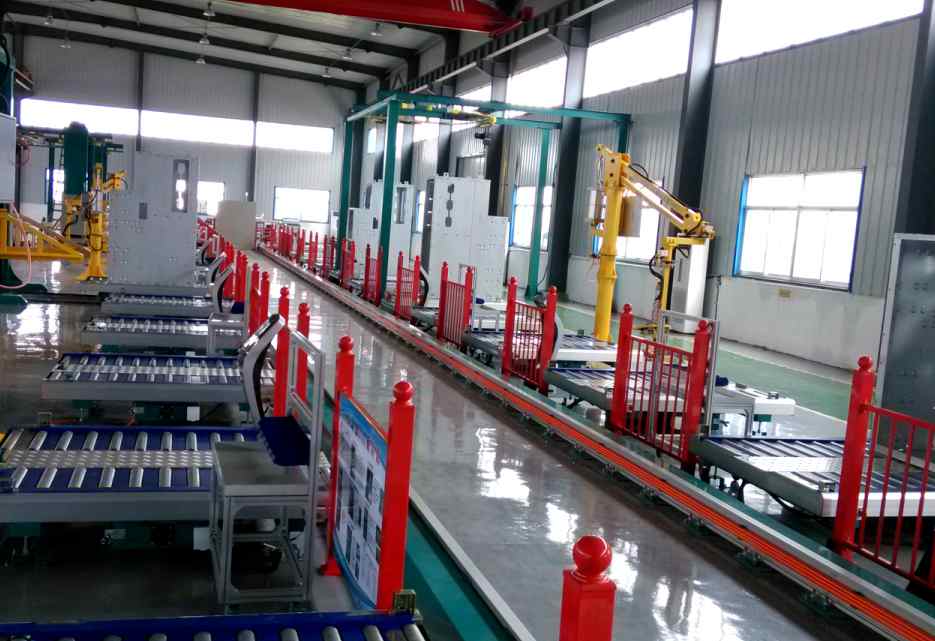 Charging pile assembly line