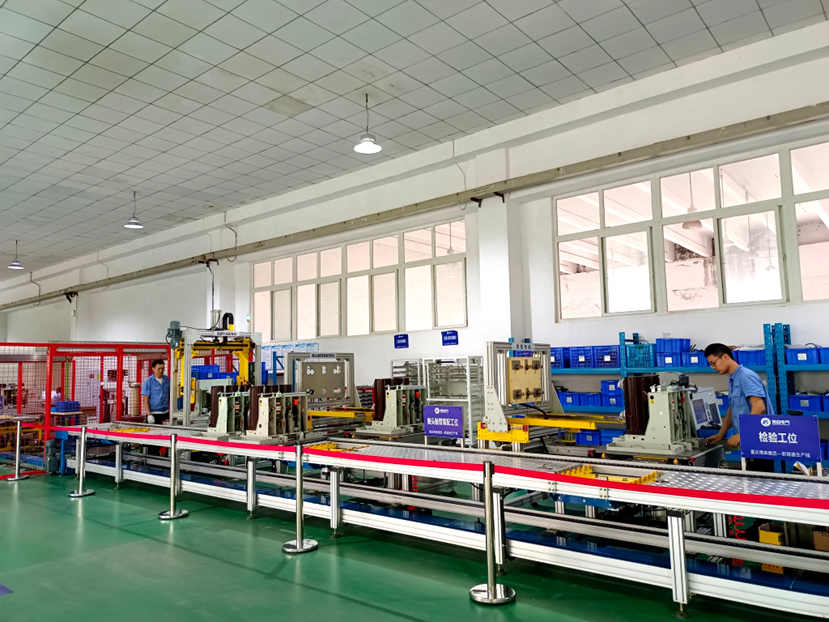 circuit breaker assembly line